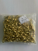 Bulk Brass Barrel Swivel - Korean Made