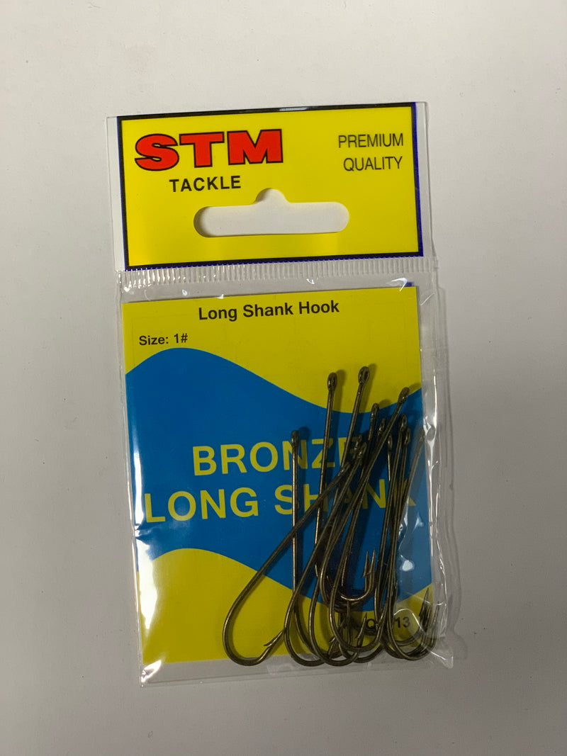 STM Bronze Long Shank Hooks