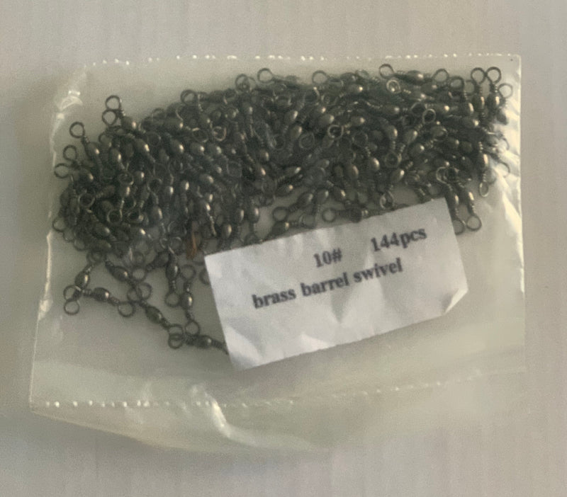 Bulk Brass Barrel Swivel - Korean Made