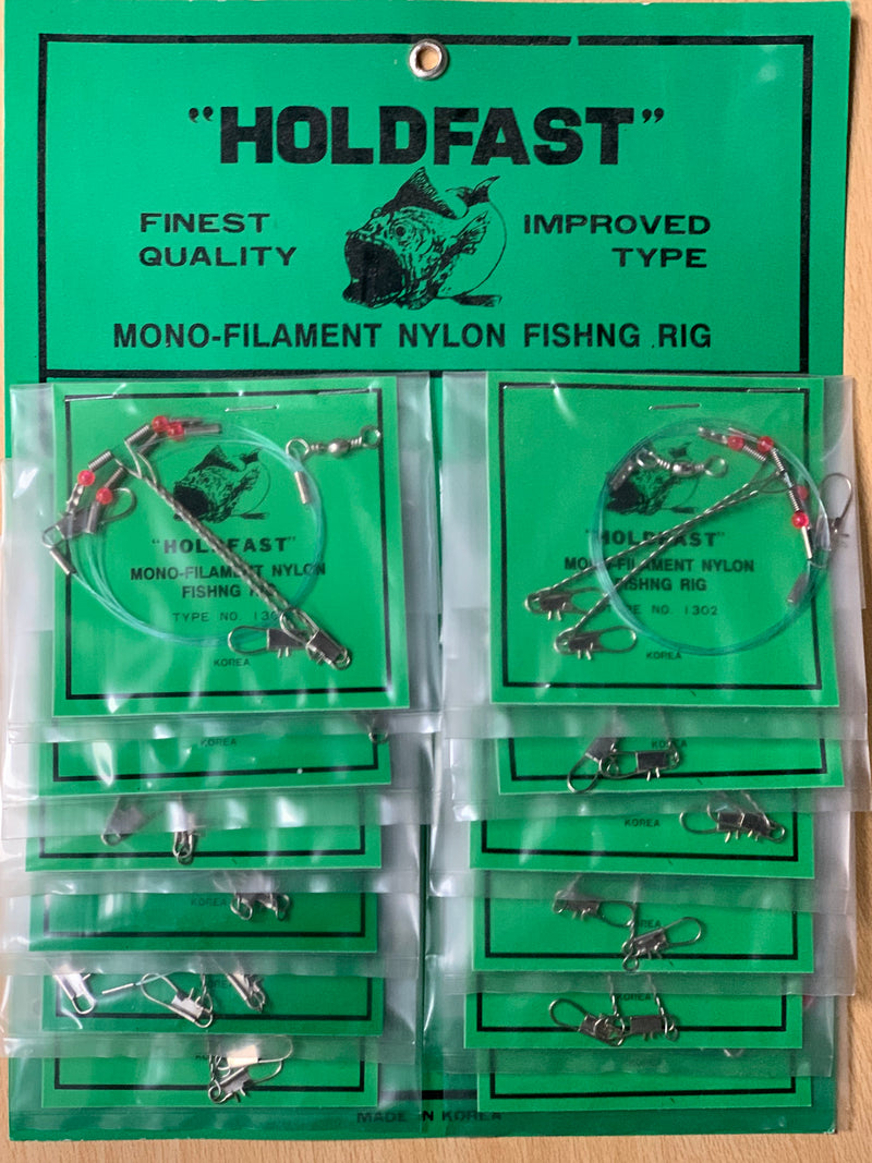 Holdfast monofilament nylon fishing rig