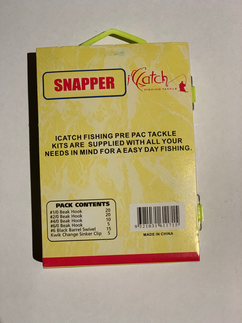 I Catch Mini Tackle Box - Snapper