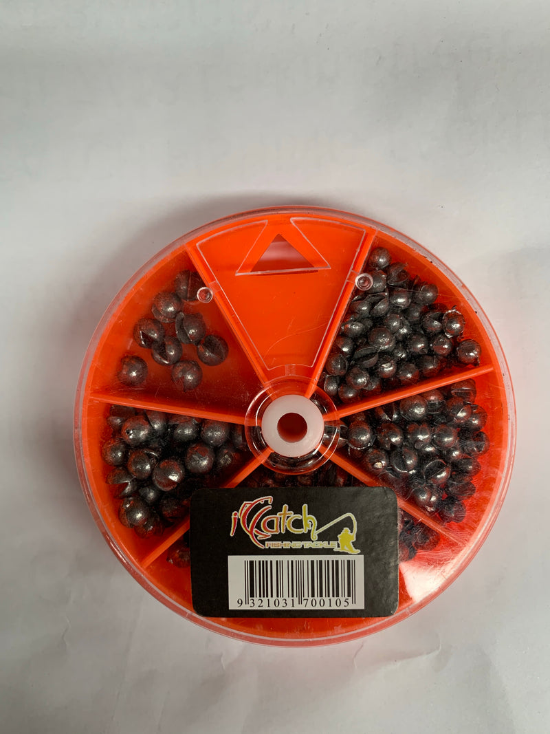 ICatch Split Shot Sinker Box
