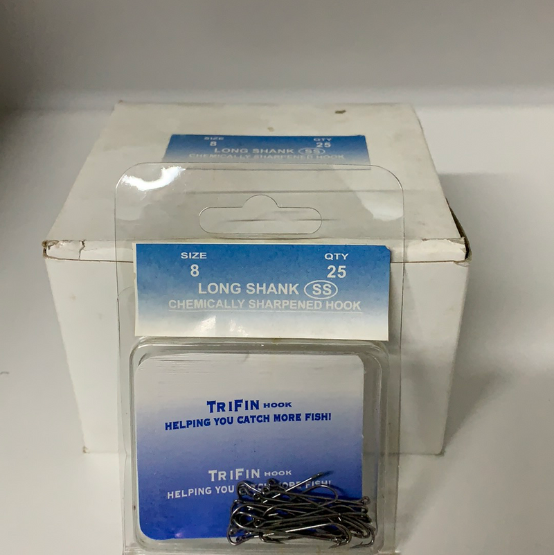 Bulk Trifin Chemically Sharpened Hooks (old stock) 10 packets per box