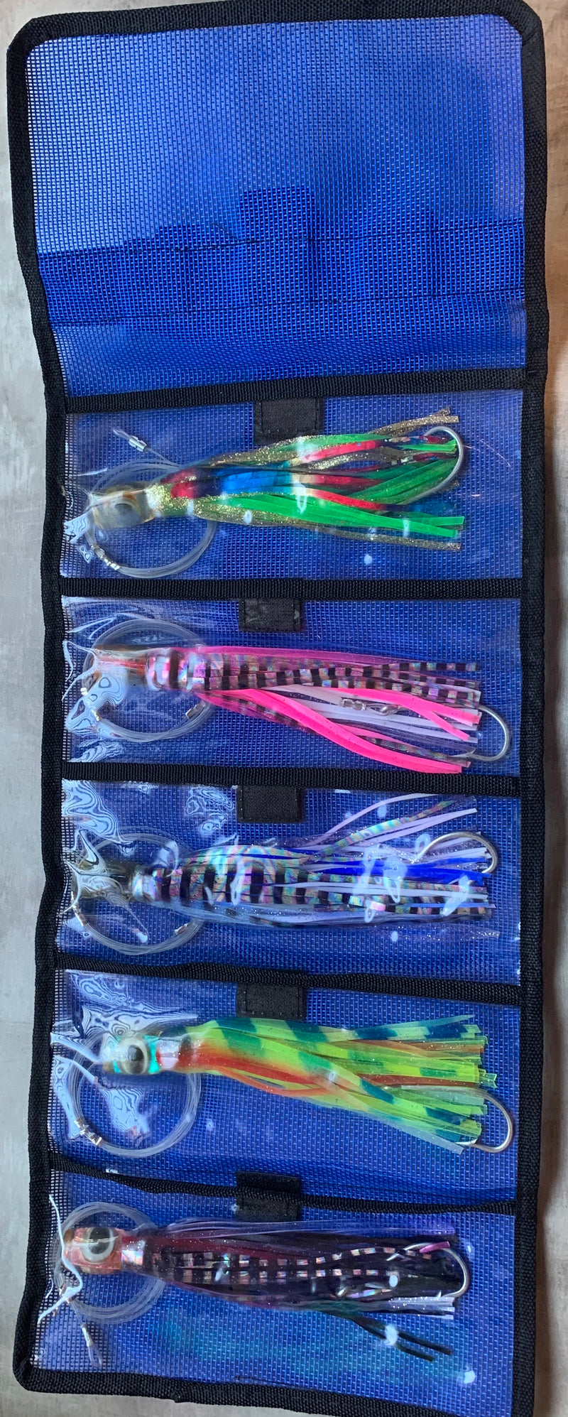 Lure Wrap (5pc) with rigged lures